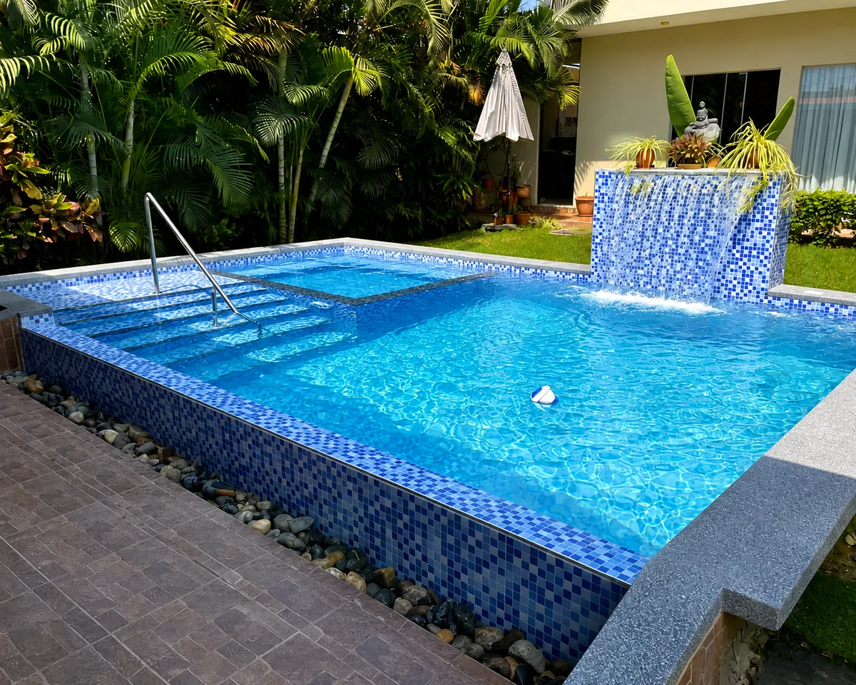Piscina con jacuzzi Vista Alegre